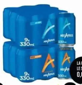 Family Cash Aquarius Lata Pack 9 33cl oferta