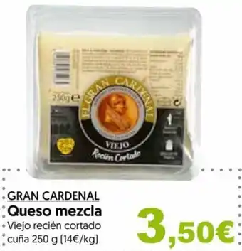 Hiper Usera Gran Cardenal Queso mezcla oferta
