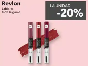 Clarel Revlon Labiales toda la gama oferta