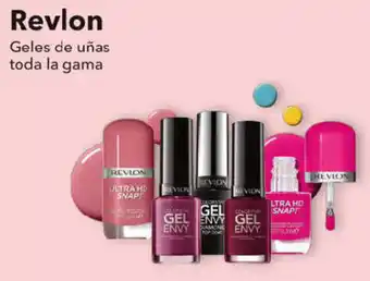 Clarel Revlon Geles de uñas toda la gama oferta