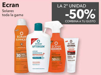 Clarel Ecran Solares toda la gama oferta