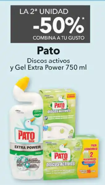 Clarel Pato Discos activos y Gel Extra Power 750 ml oferta