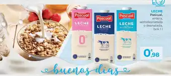 SPAR Gran Canaria Leche Pascual Entera Semidesnatada O Desnatada oferta
