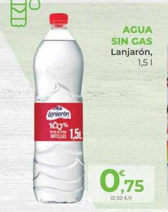 SPAR Gran Canaria Agua Sin Gas Lanjarón oferta
