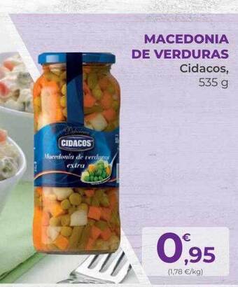 SPAR Gran Canaria Macedonia De Verduras Cidacos oferta