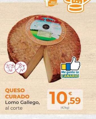 SPAR Gran Canaria Queso Curado Lomo Gallego oferta