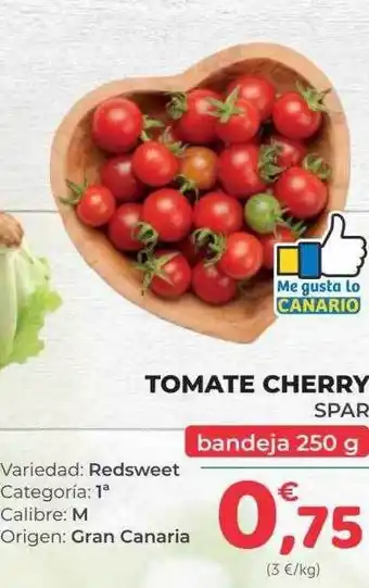 SPAR Gran Canaria Tomate Cherry Spar oferta