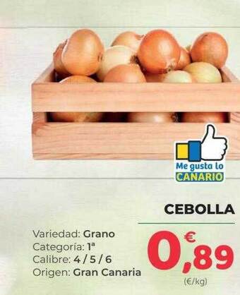 SPAR Gran Canaria Cebolla oferta