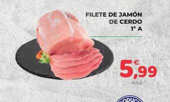 SPAR Gran Canaria Filete De Jamón De Cerdo 1a A oferta