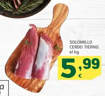 HiperDino Solomillo Cerdo Tierno el kg oferta