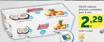 HiperDino Kalise sabores distintas variedades, pack 8 uds. oferta