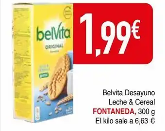 Minymas Desayuno belvita oferta