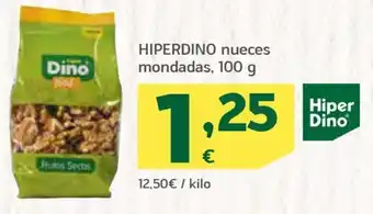 HiperDino Hiperdino nueces mondadas, 100 g oferta