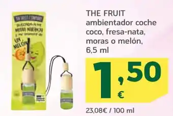 HiperDino The Fruit ambientador coche coco, 6,5 ml oferta