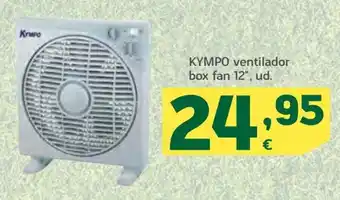HiperDino Kympo ventilador box fan'', ud. oferta