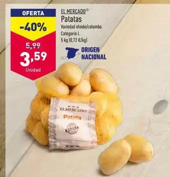ALDI Le Mercado Patatas oferta