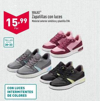 ALDI Walkx Zapatillas Con Luces oferta