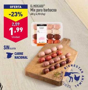ALDI El Mercado Mix Para Barbacoa oferta