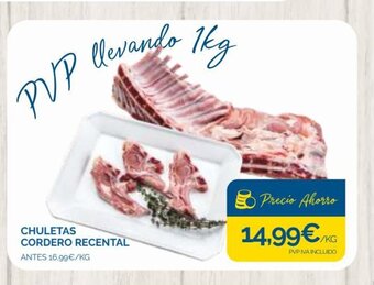 Cash Ecofamilia Chuletas Cordero Recental oferta