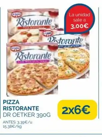 Cash Ecofamilia Dr Oetker Pizza Ristorante 390g oferta