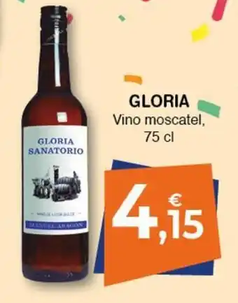 CashDiplo Gloria Vino moscatel, 75 cl oferta