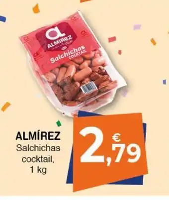 CashDiplo Almírez Salchichas cocktail 1 kg oferta