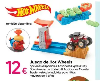 Pepco Juego de Hot Wheels oferta