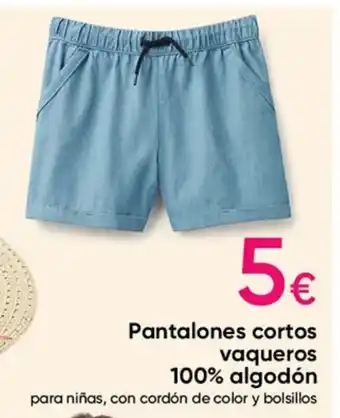 Pepco Pantalones cortos vaqueros 100% algodón oferta