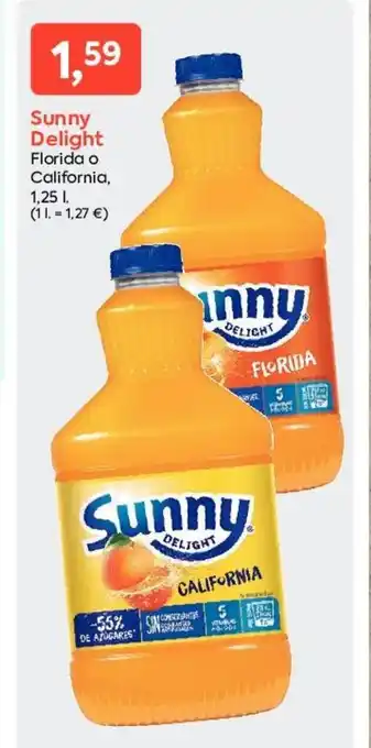 Suma Supermercados Sunny Delight Florida o California, 1,25 L oferta