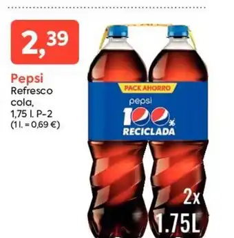 Suma Supermercados Pepsi Refresco cola 1,75 L oferta