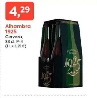 Suma Supermercados Alhambra 1925 Cerveza 33 cl P-4 oferta