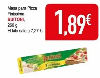 Minymas Masa de pizza buitoni oferta