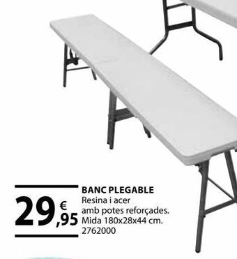 Fes Més Banco plegable oferta