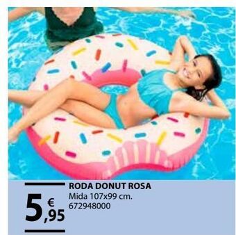 Fes Més Roda donut rosa oferta