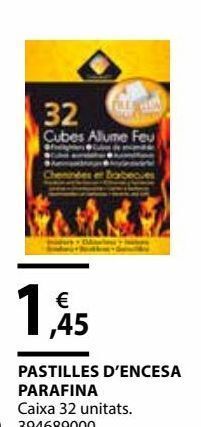 Pastillas de encendido