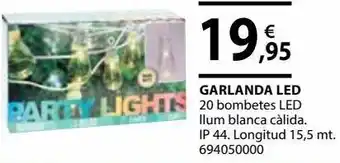 Fes Més Guirnaldas led oferta
