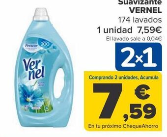 Carrefour Suavizante vernel oferta