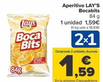 Carrefour Aperitivo lay's bocabits oferta