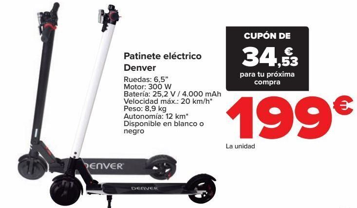 Patinete cheap adulto carrefour