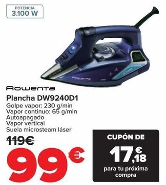 El precio y las condiciones de Carrefour están en el catálogo o el sitio  web que dirigen.