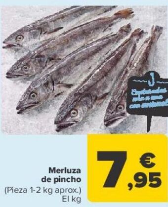 Carrefour Merluza de pincho oferta