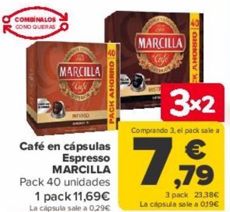 El precio y las condiciones de Carrefour están en el catálogo o el sitio  web que dirigen.