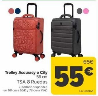 Carrefour Trolley accuaracy o city oferta