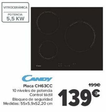 Carrefour Candy placa ch63cc oferta