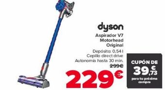 Carrefour Dyson aspirador v7 motorhead original oferta