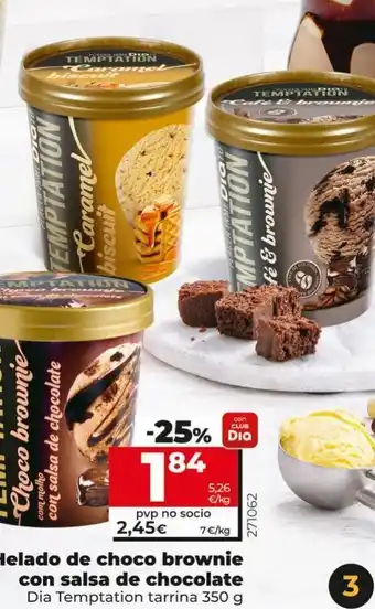Maxi Dia Helado de chocolate dia oferta