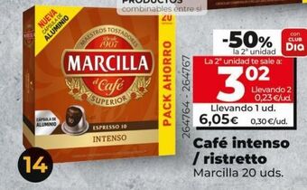 Maxi Dia Café marcilla oferta