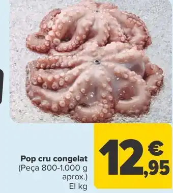 Carrefour Pulpo crudo congelado oferta