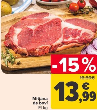 Carrefour Chuletón de vacuno oferta