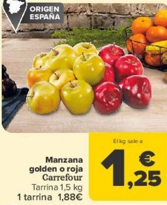 Carrefour Manzana golden o roja carrefour oferta